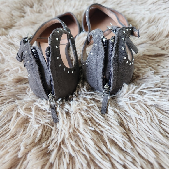 Halogen Gray Women's Shoes with Studded Details Size 10 M - Picture 11 of 14